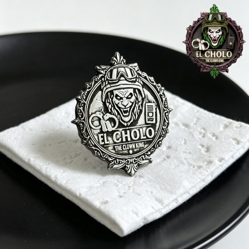 Street Fashion Hats - Broche con Logotipo de Payaso Personalizado,