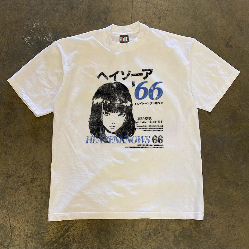 Street Fashion Shibuya - Camiseta de manga corta de moda