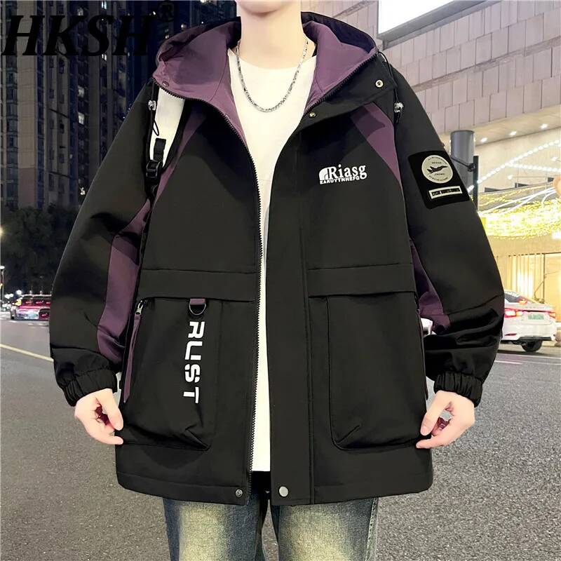 Street Fashion Taiwan - HKSH Primavera Otoño Nueva Chaqueta Chic