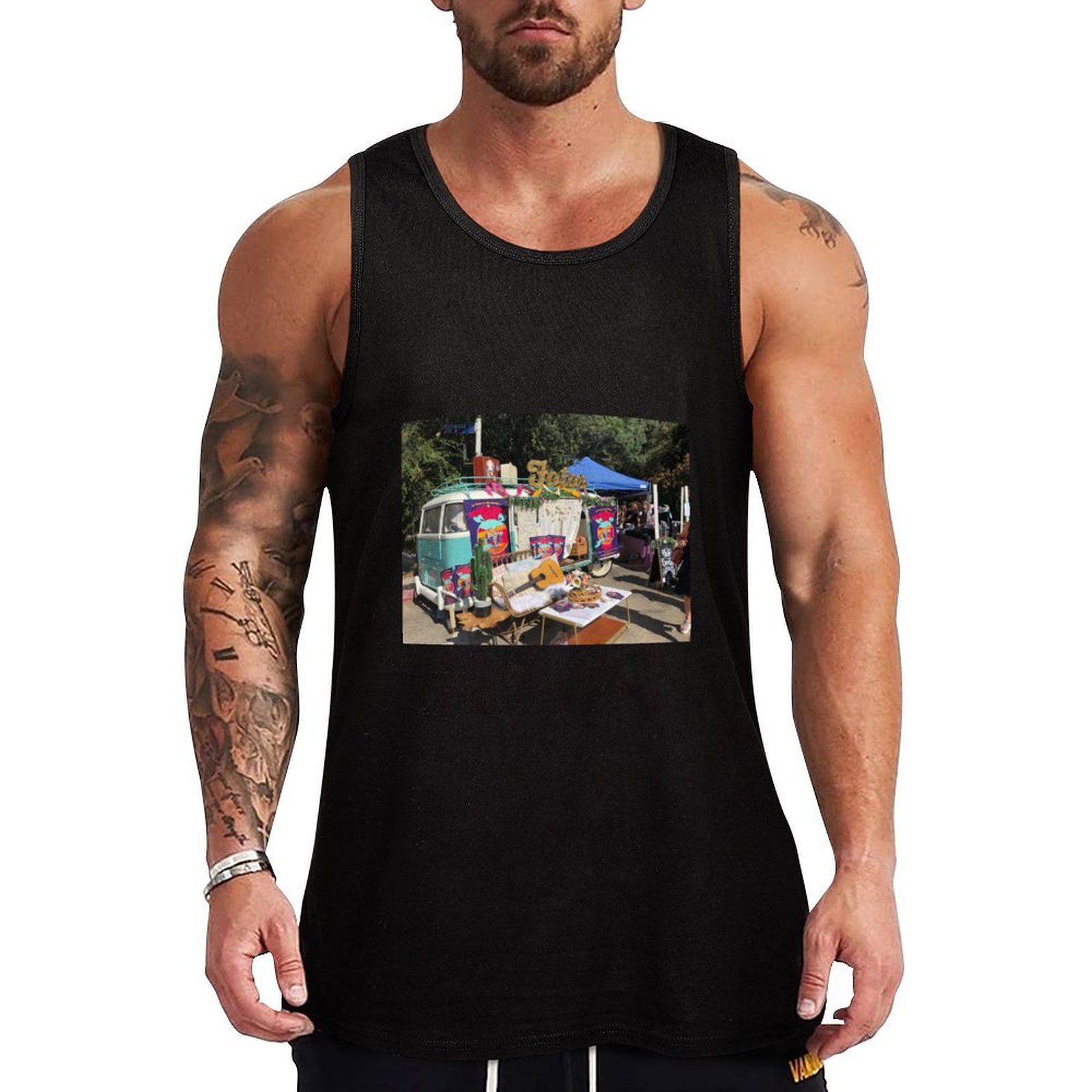 Street Fashion Los Angeles - Camiseta sin mangas Love Street Laurel