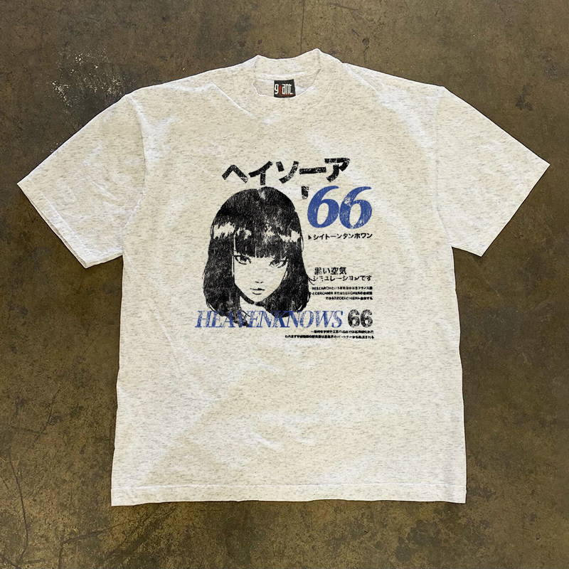 Street Fashion Shibuya - Camiseta de manga corta de moda