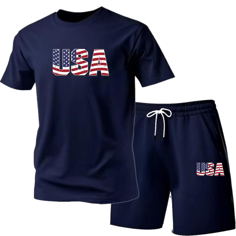 Street Fashion Tshirt - Conjunto de Dos Piezas para Hombre,