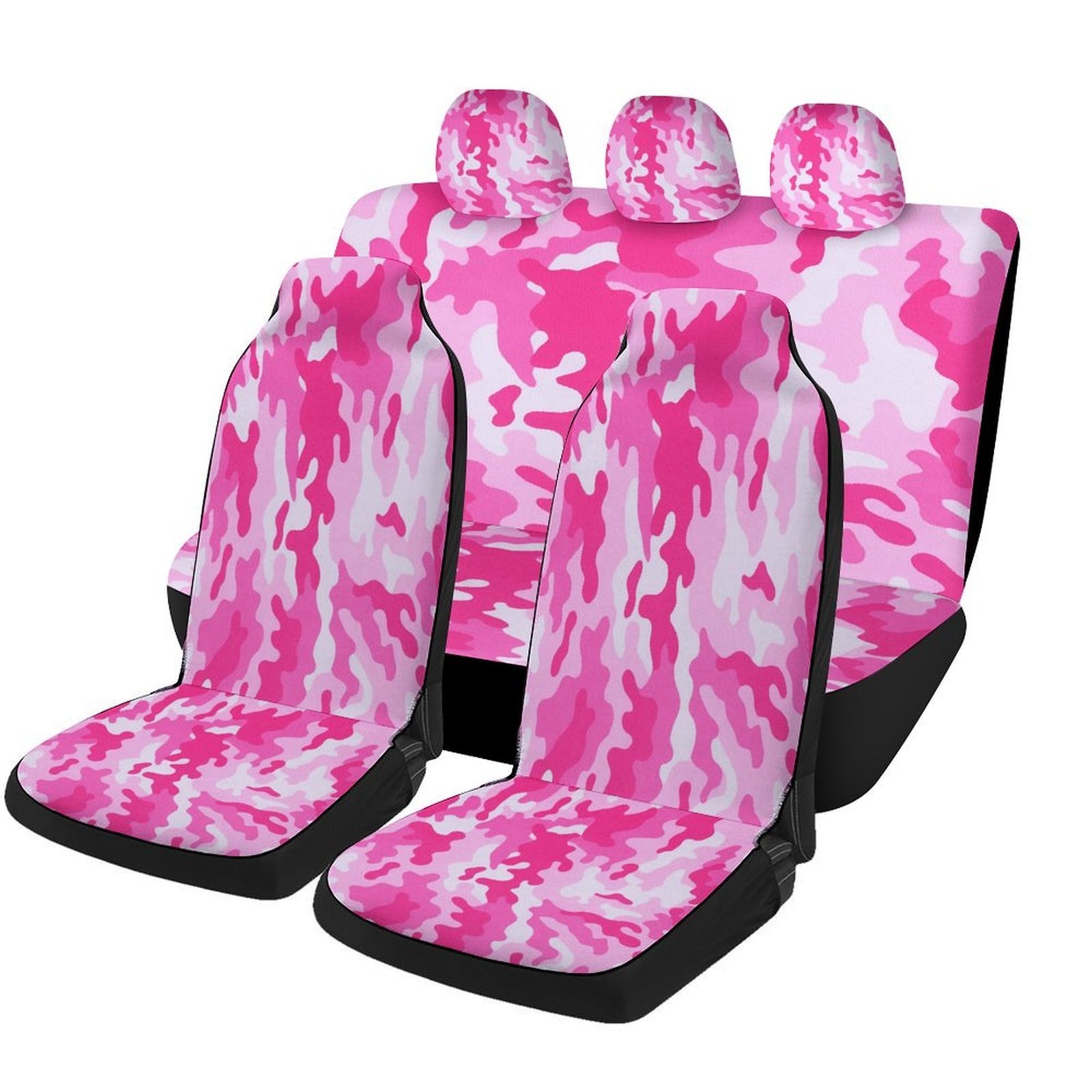 Camo Pattern Set - Juego de fundas para asientos de