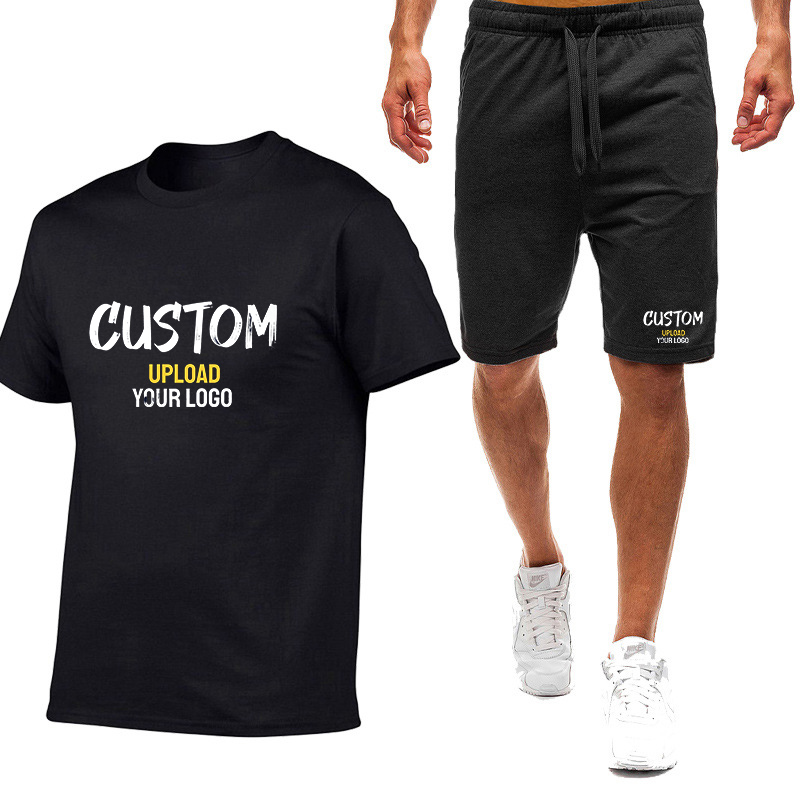 Street Fashion Tshirt - Conjunto deportivo informal de verano personalizado