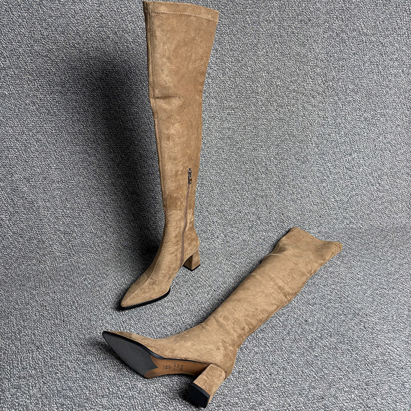 Botas por encima de la rodilla - Street Fashion Female reseña y precio
