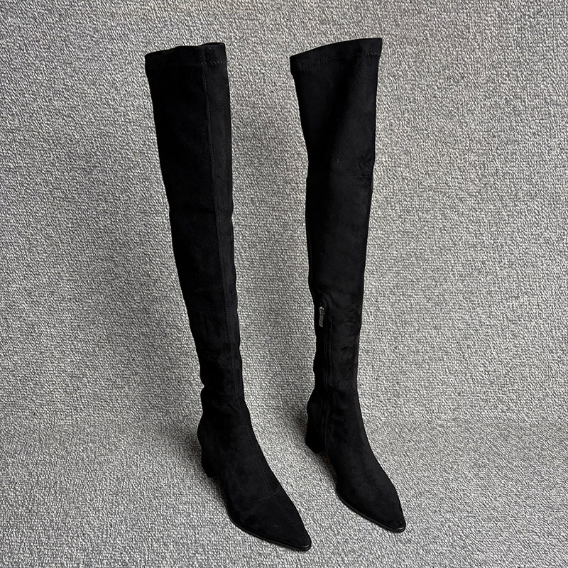 Botas por encima de la rodilla - Street Fashion Female reseña y precio