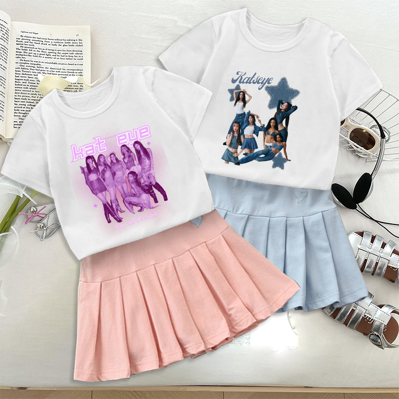 Moda K POP K-KATSEYE camiseta  - Street Fashion Tshirt reseña y precio