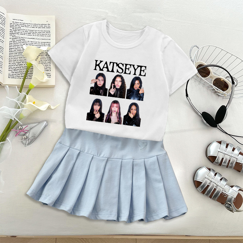 Moda K POP K-KATSEYE camiseta  - Street Fashion Tshirt reseña y precio