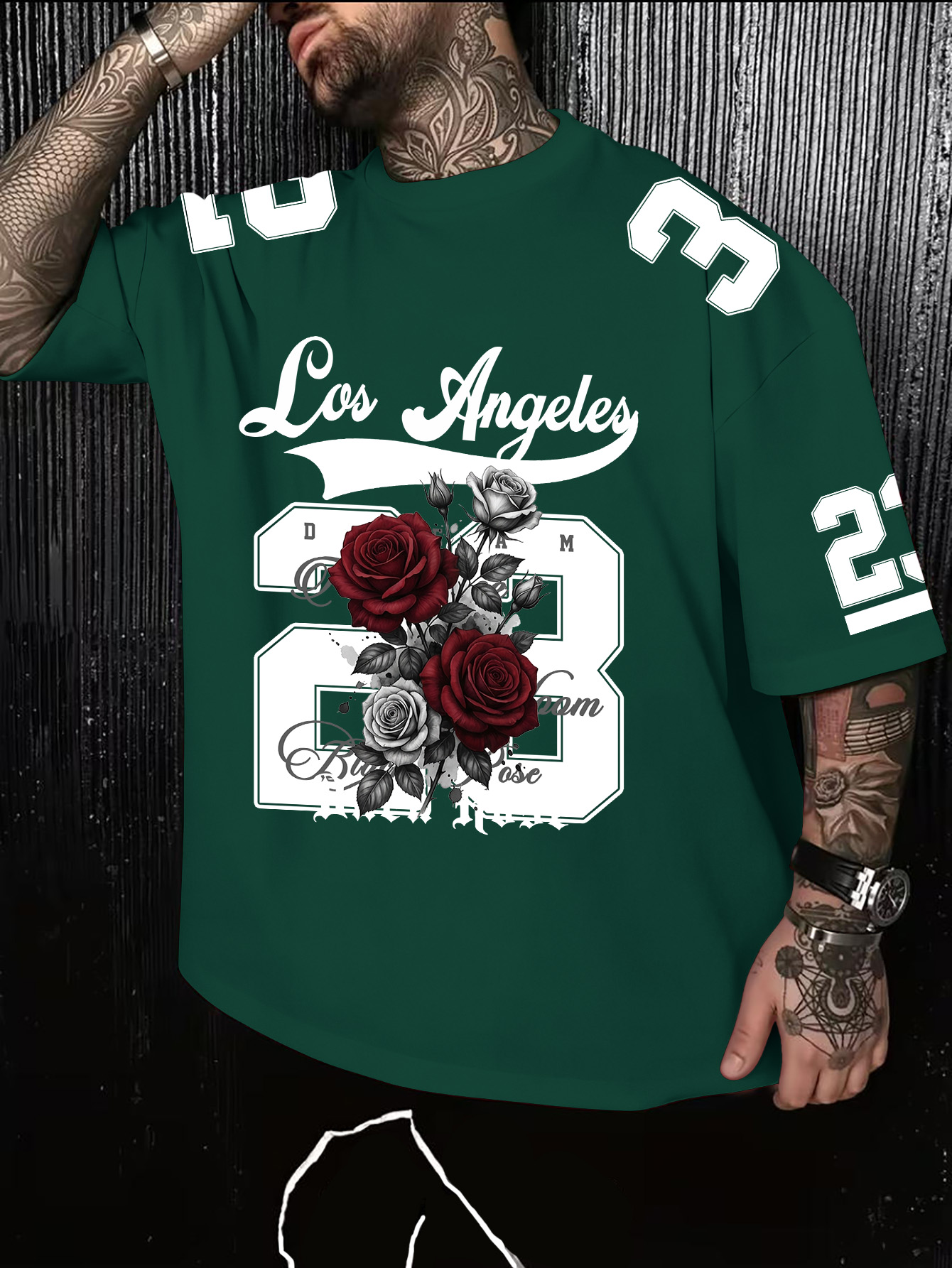 Camiseta Retro Americana para  - Street Fashion Los Angeles reseña y precio