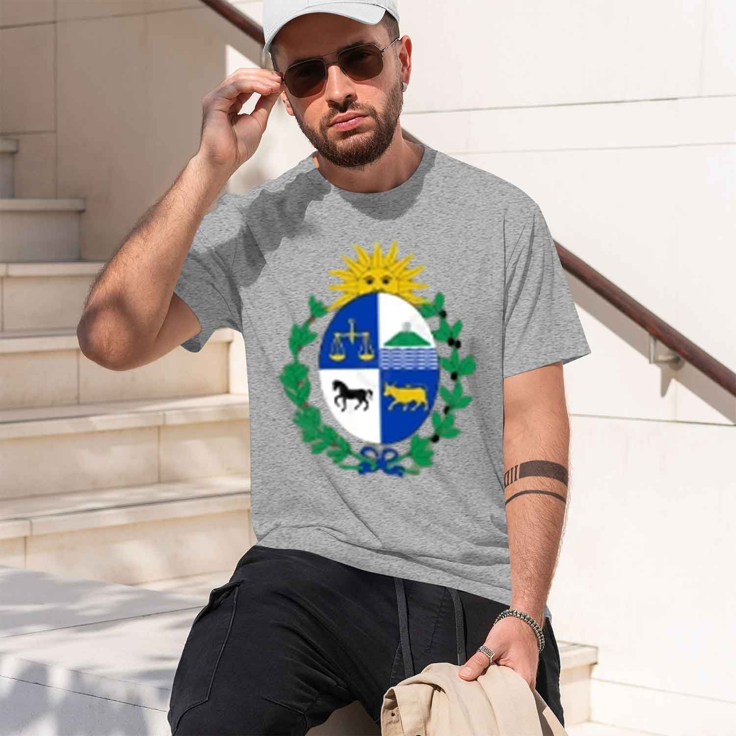 Camisetas con el Escudo de Uru - Street Fashion China Models reseña y precio