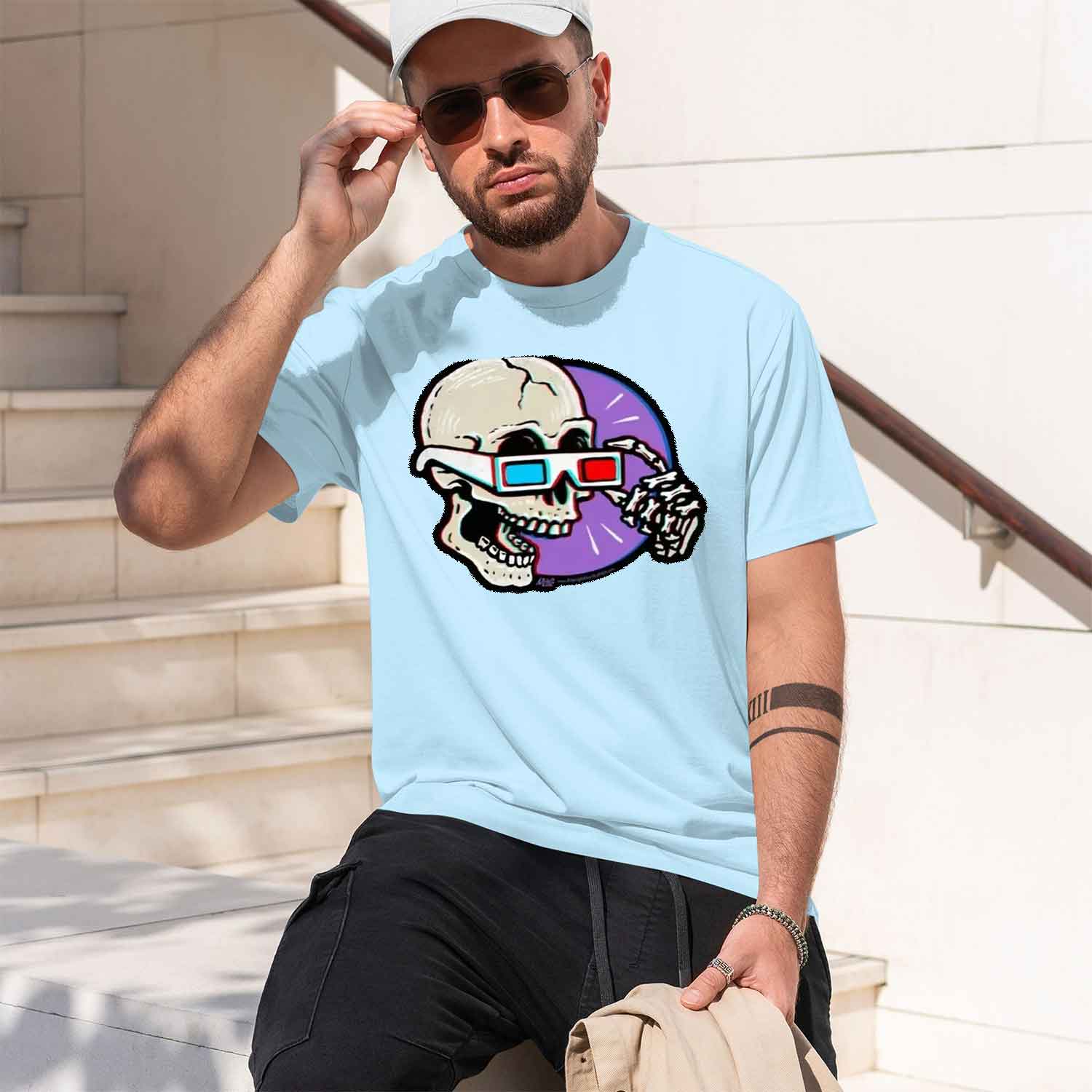 Camiseta de Manga Corta con Es - Street Fashion China Models reseña y precio