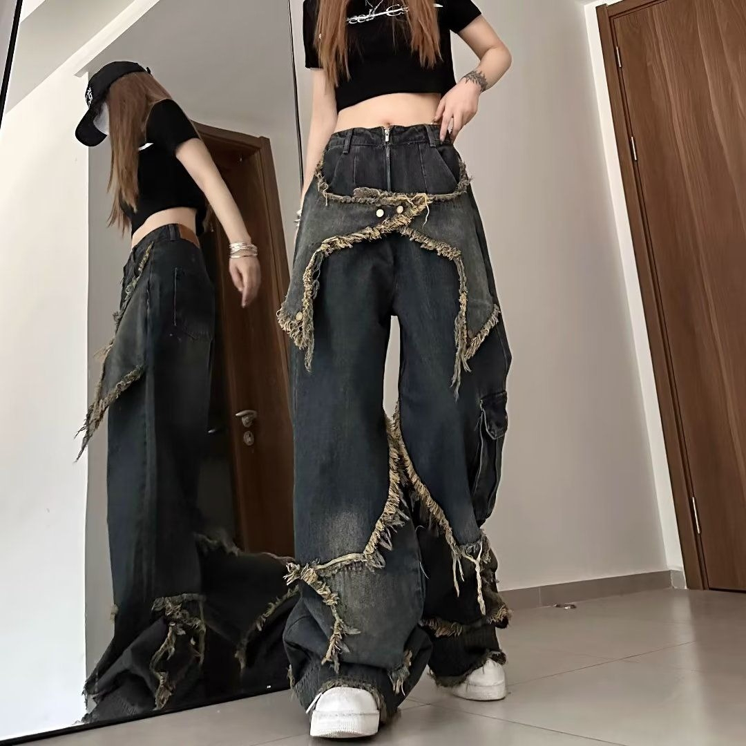 2025 Pantalones casuales con c - Street Fashion Trends 2025 reseña y precio