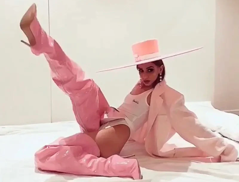 2026 Botas altas hasta el musl - Street Fashion Rome 2026 reseña y precio