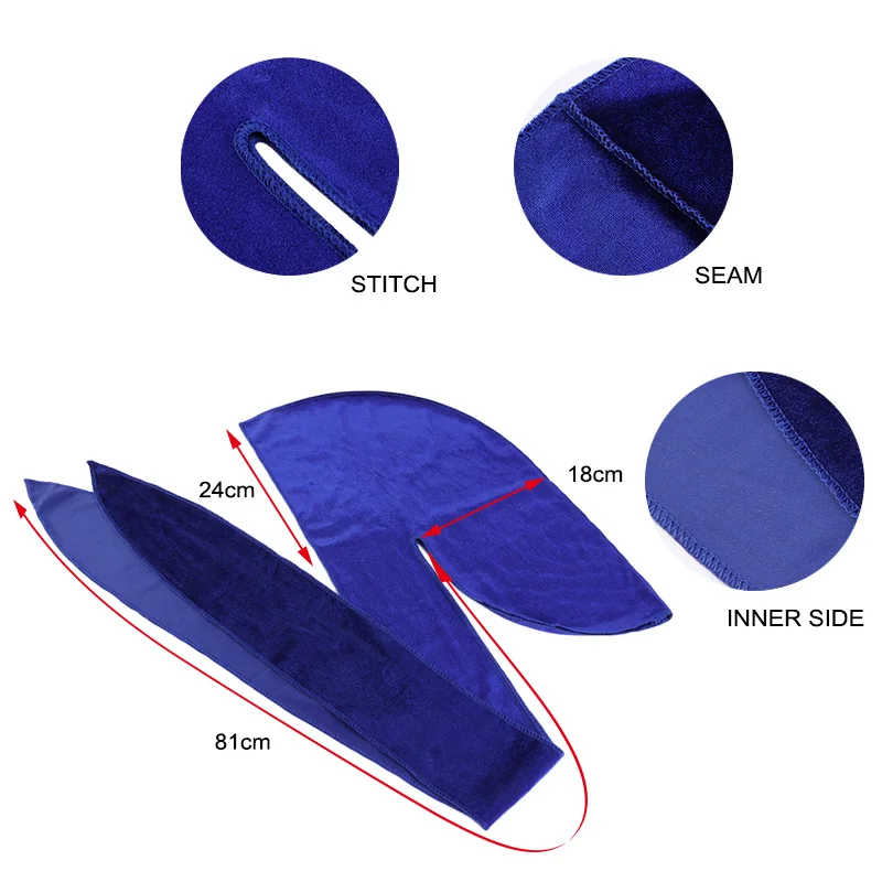 kkjoy Durags de Terciopelo Uni - Street Fashion Hats reseña y precio