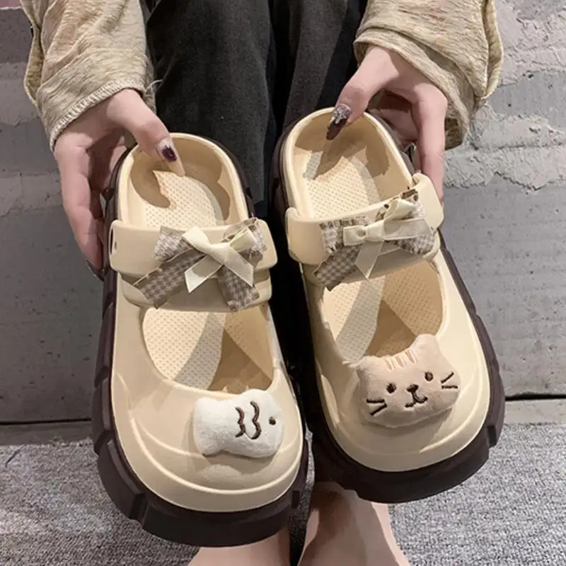 Nuevas y lindas zuecos de moda - Street Fashion Female reseña y precio