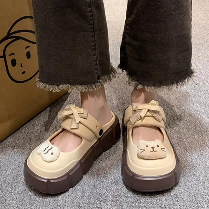 Nuevas y lindas zuecos de moda - Street Fashion Female reseña y precio