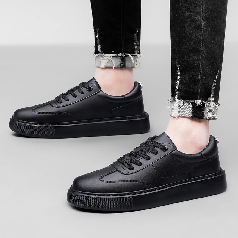 Zapatos de Plataforma de Cuero - Mesh Top Layering reseña y precio
