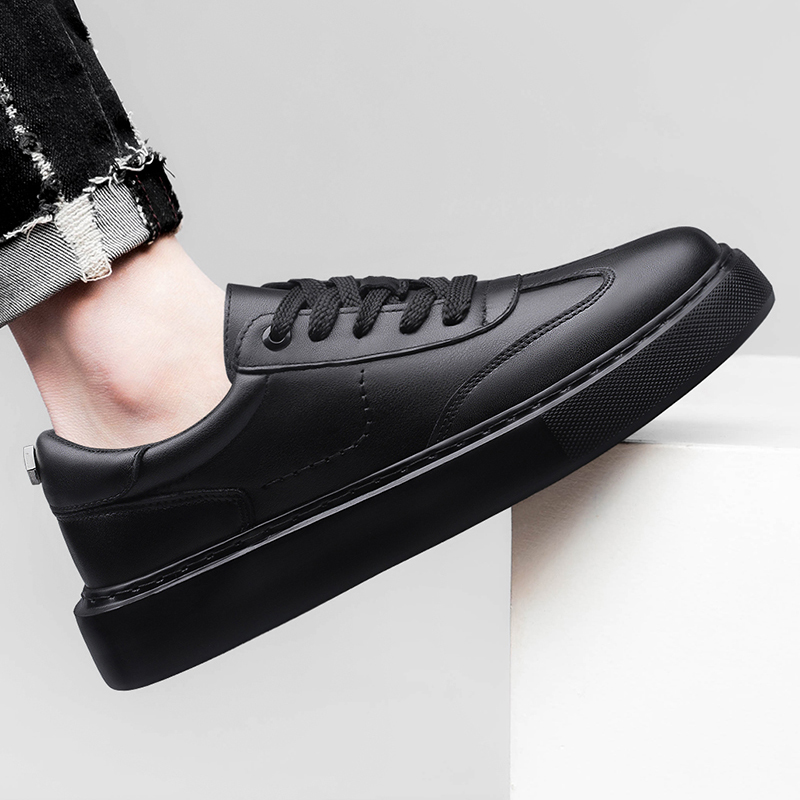 Zapatos de Plataforma de Cuero - Mesh Top Layering reseña y precio