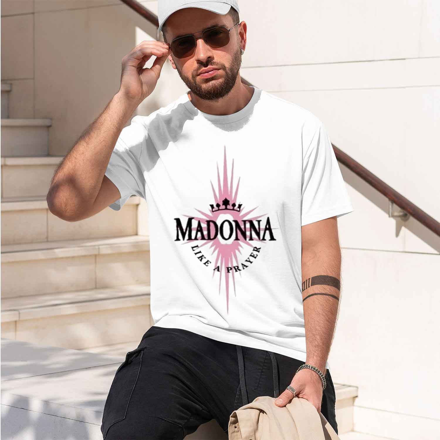 Camiseta Blanca Unisex Manna 