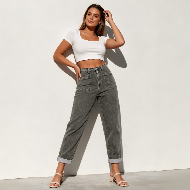Jeans Acampanados de Mezclilla - Street Fashion Plus Size reseña y precio
