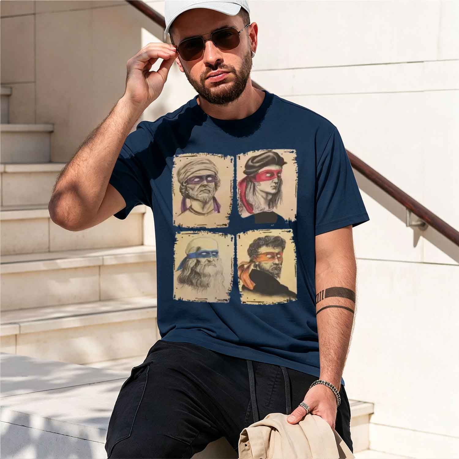 Camisetas con Estampado de Hum - Street Fashion China Models reseña y precio