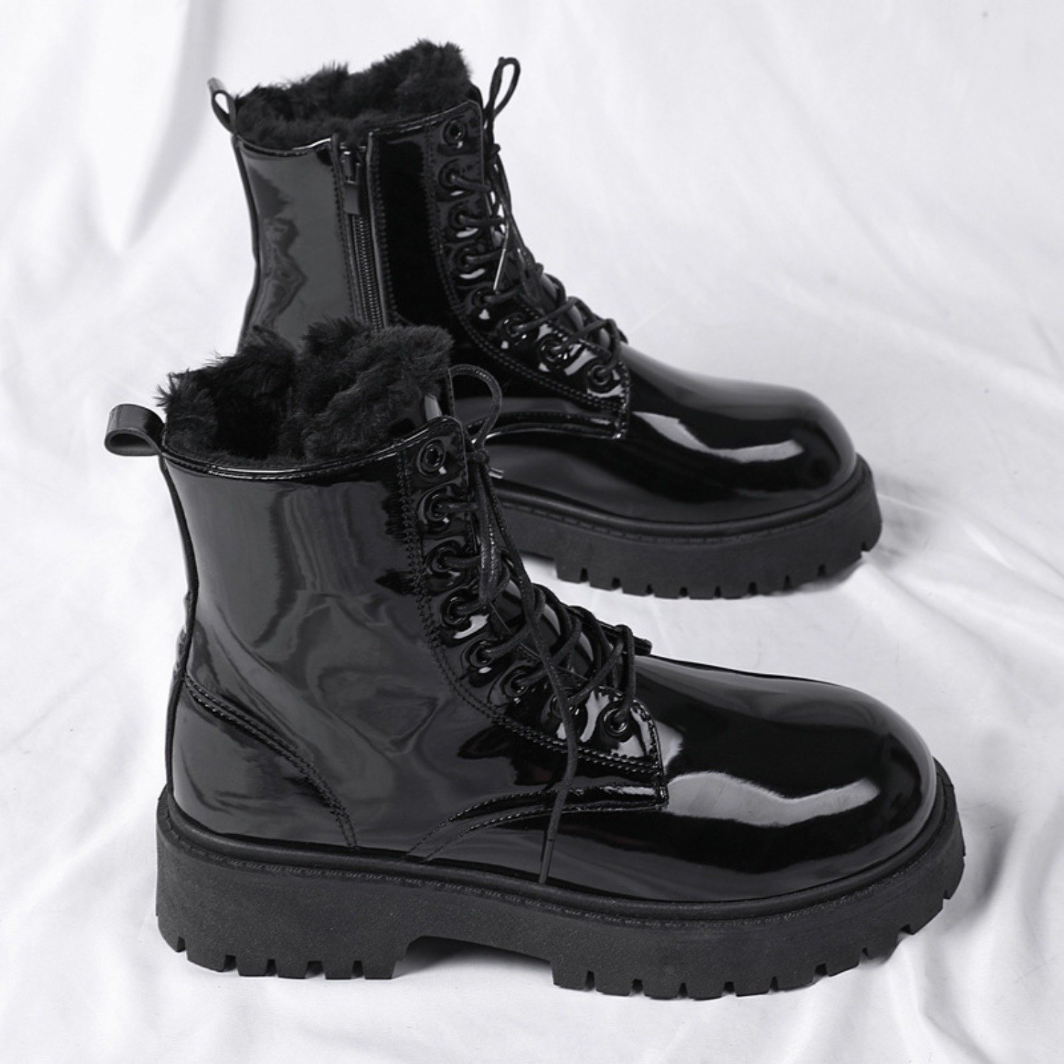 Botas de invierno para hombre, - Street Fashion Plus Size reseña y precio