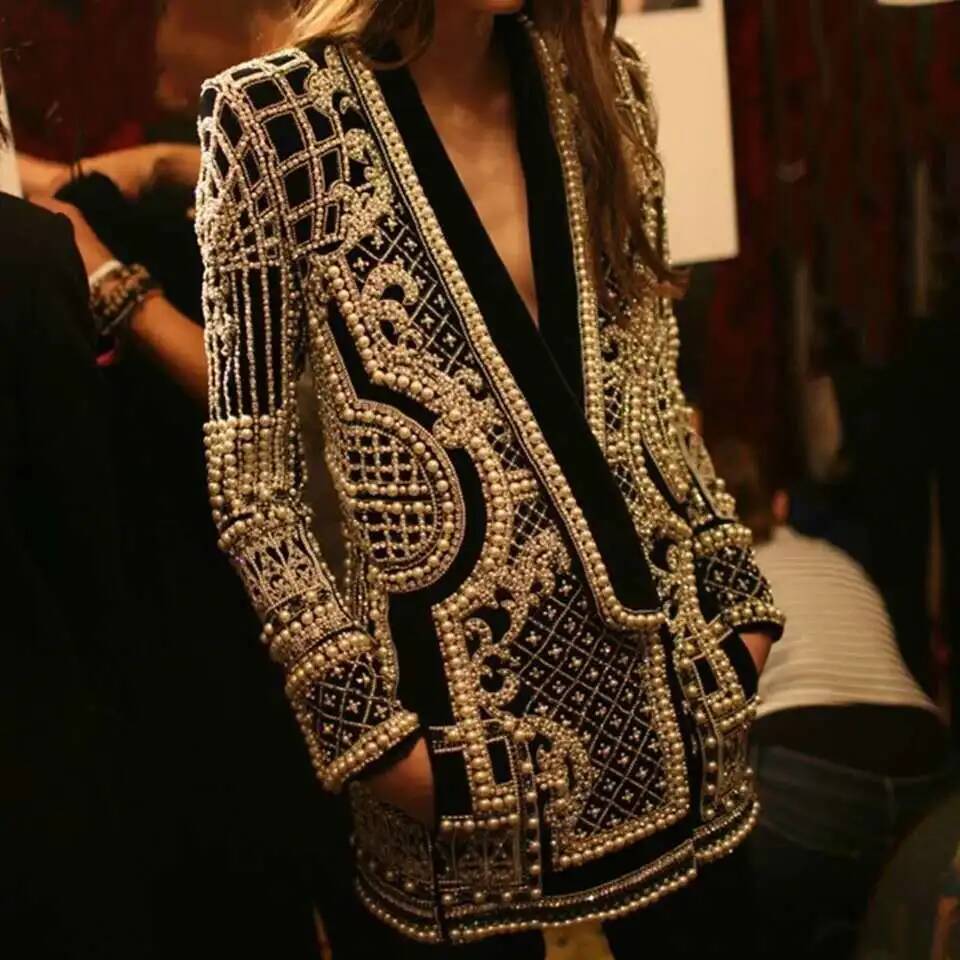 Chaqueta de Moda con Cuello en - Street Fashion Taiwan reseña y precio
