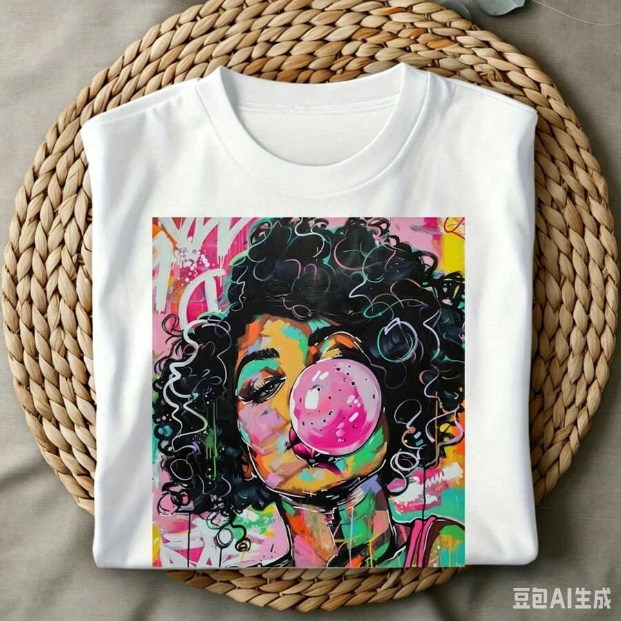 Camiseta Gráfica Casual para M - Street Fashion Trends 2025 reseña y precio