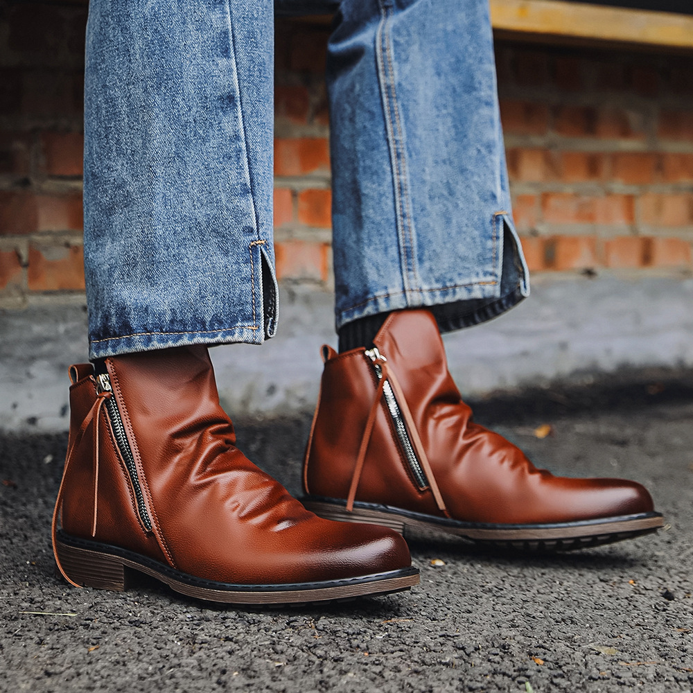 Botas de Motociclista Vintage  - Street Fashion Plus Size reseña y precio