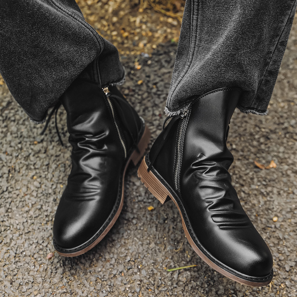 Botas de Motociclista Vintage  - Street Fashion Plus Size reseña y precio