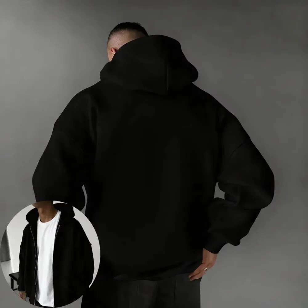 Nueva sudadera con capucha de  - Street Fashion Jacket Men reseña y precio