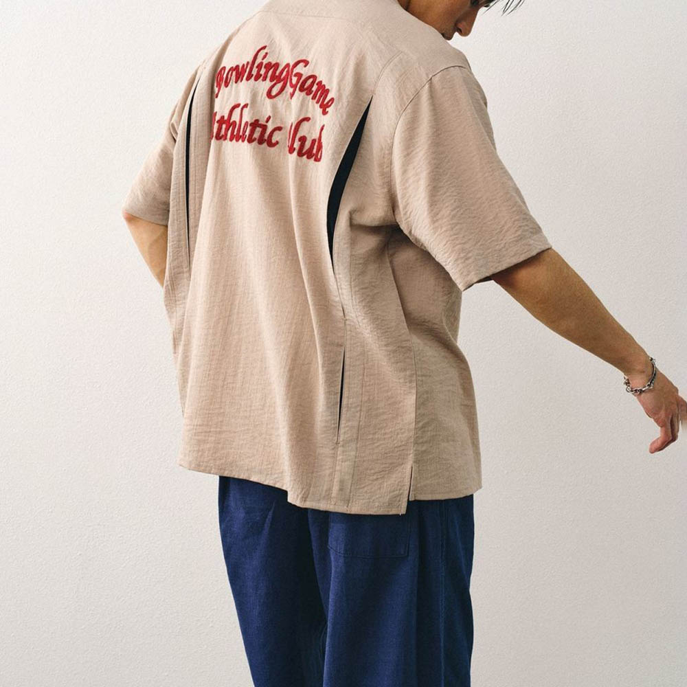 Camisa de manga corta bordada  - Street Fashion Trends 2025 reseña y precio