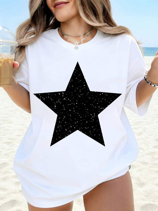 Ropa de moda nueva, camiseta b - Street Fashion Trends 2025 reseña y precio
