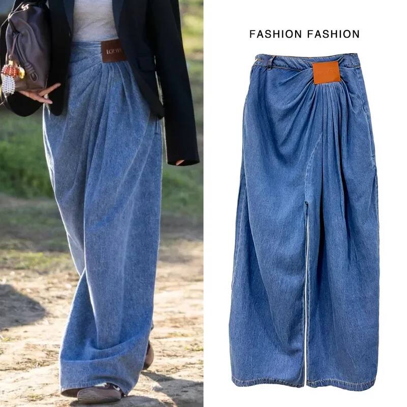 Vaqueros de pierna ancha para  - Street Fashion Taiwan reseña y precio