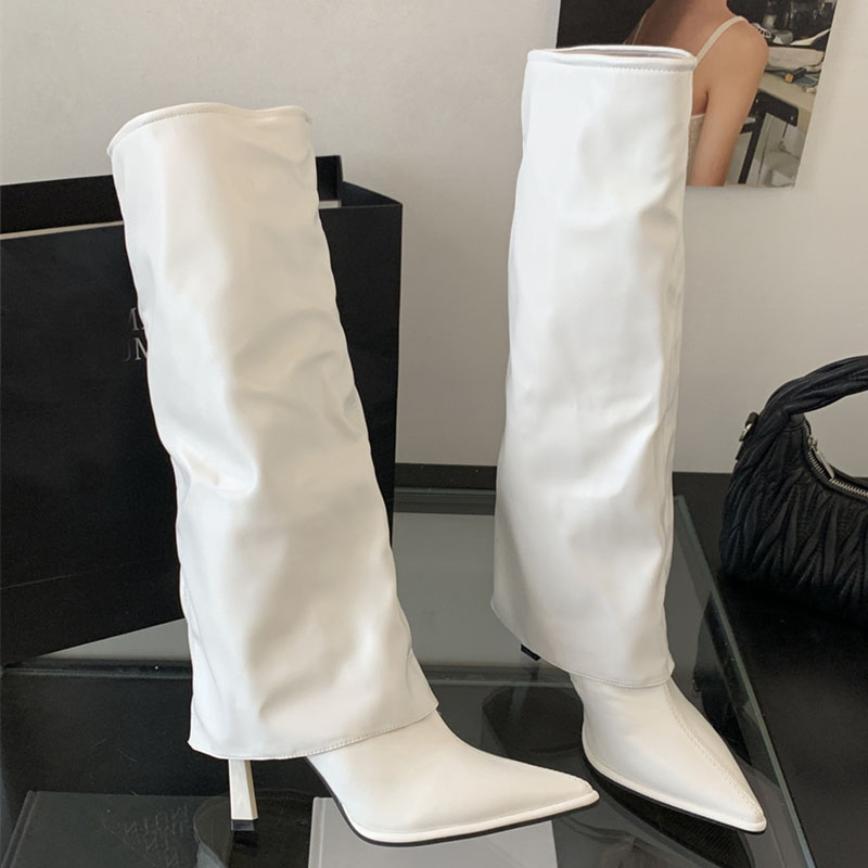 Nuevas Botas Altas Modernas pa - Street Fashion Female reseña y precio
