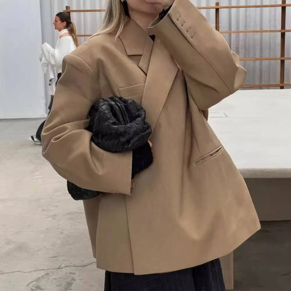 Blazer de Moda para Mujer, Cha - Street Fashion Taiwan reseña y precio