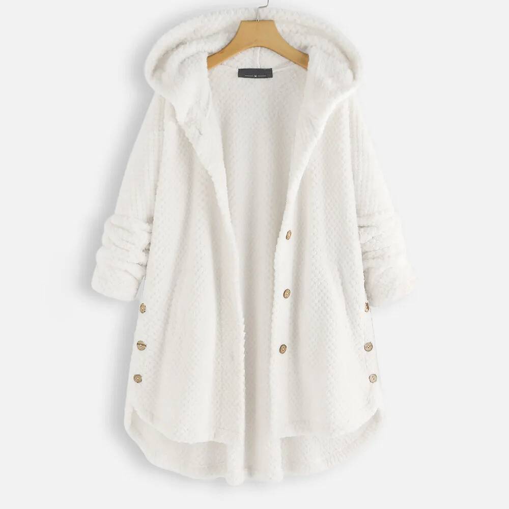 Chaqueta con capucha de lana d - Street Fashion Taiwan reseña y precio