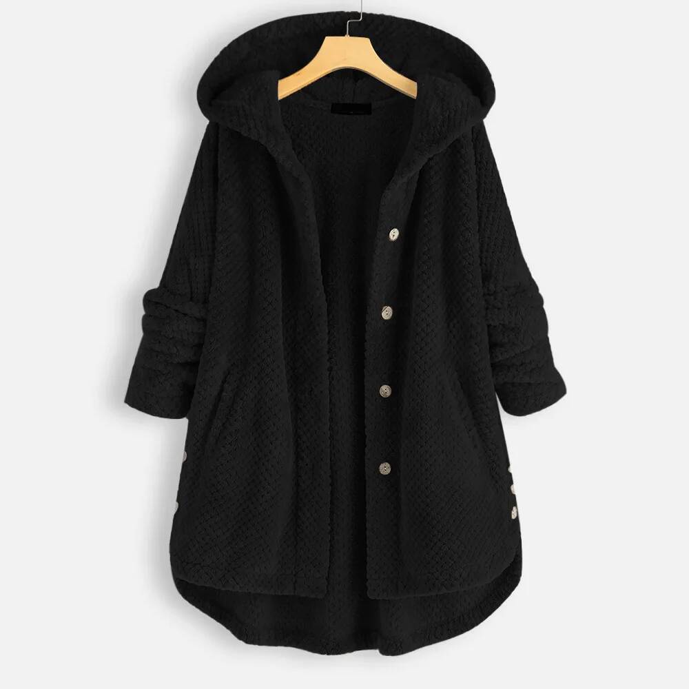 Chaqueta con capucha de lana d - Street Fashion Taiwan reseña y precio