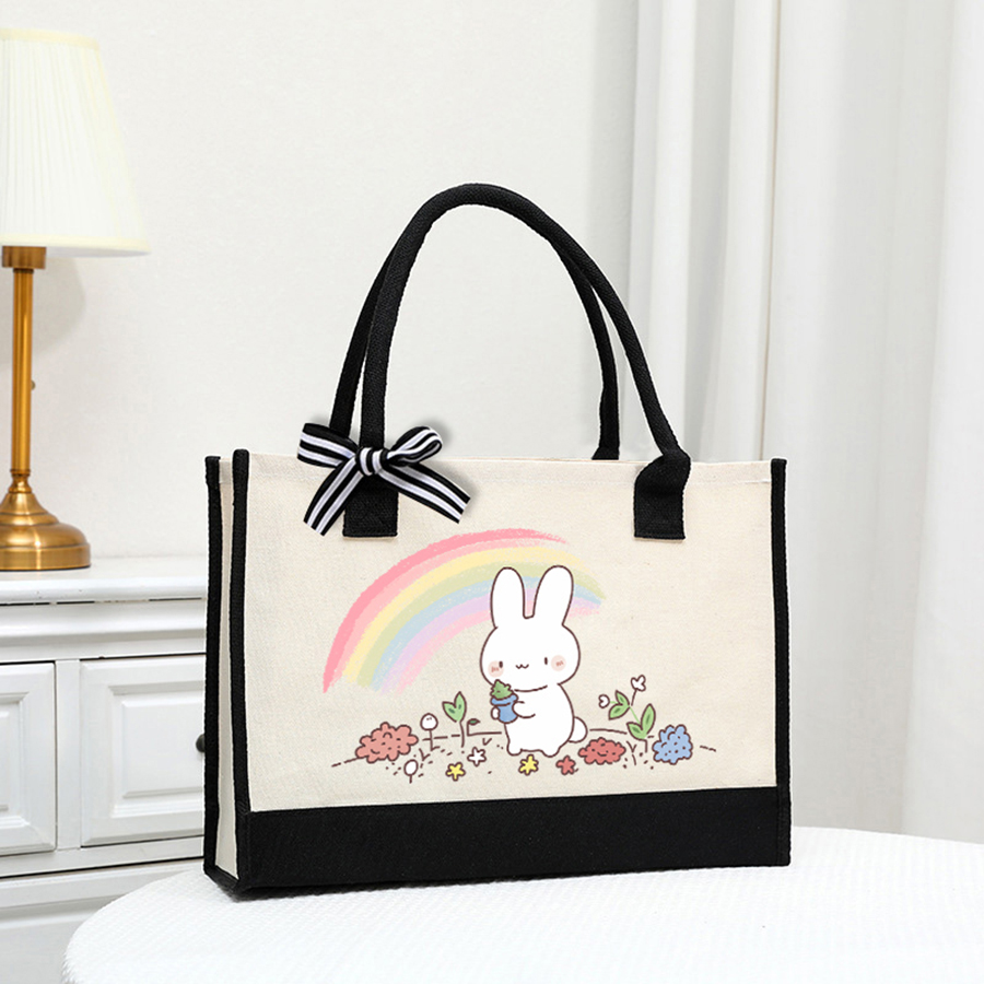 Bolsa de lona blanca con estam - Tote Bag Canvas Print reseña y precio