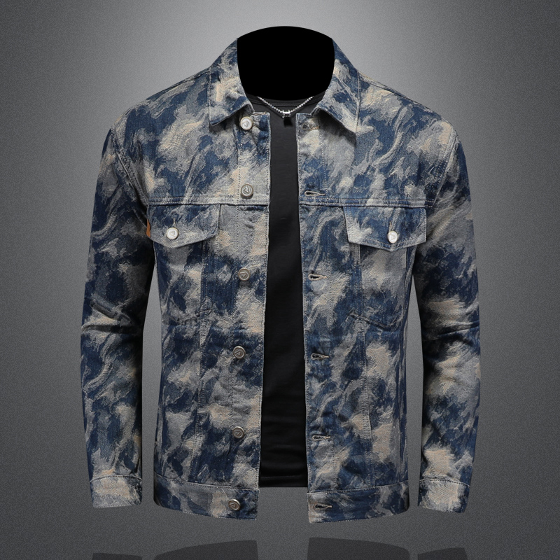 Chaqueta vaquera Vintage de pr - Street Fashion Jacket Men reseña y precio