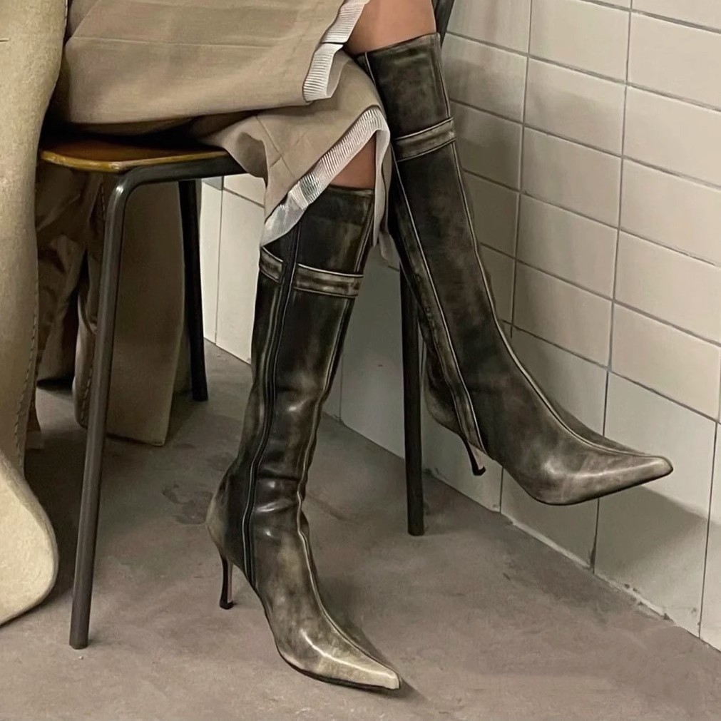 Botas Largas de Invierno para  - Street Fashion Female reseña y precio