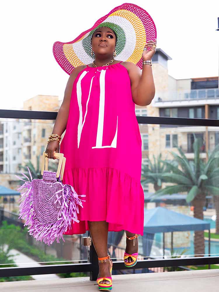 Vestido Casual de Verano para  - Street Fashion Plus Size reseña y precio