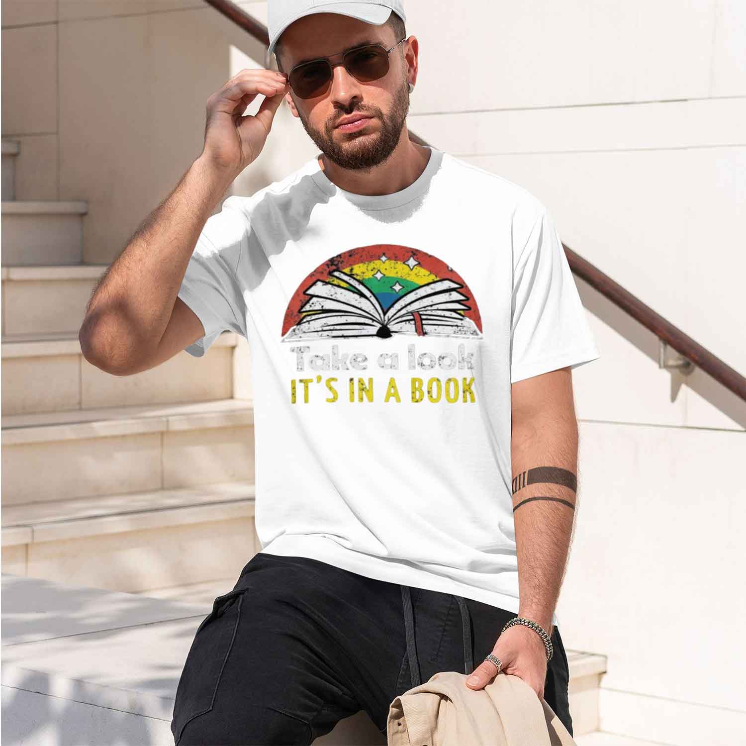 Camiseta Book Grh Retro para L - Street Fashion China Models reseña y precio