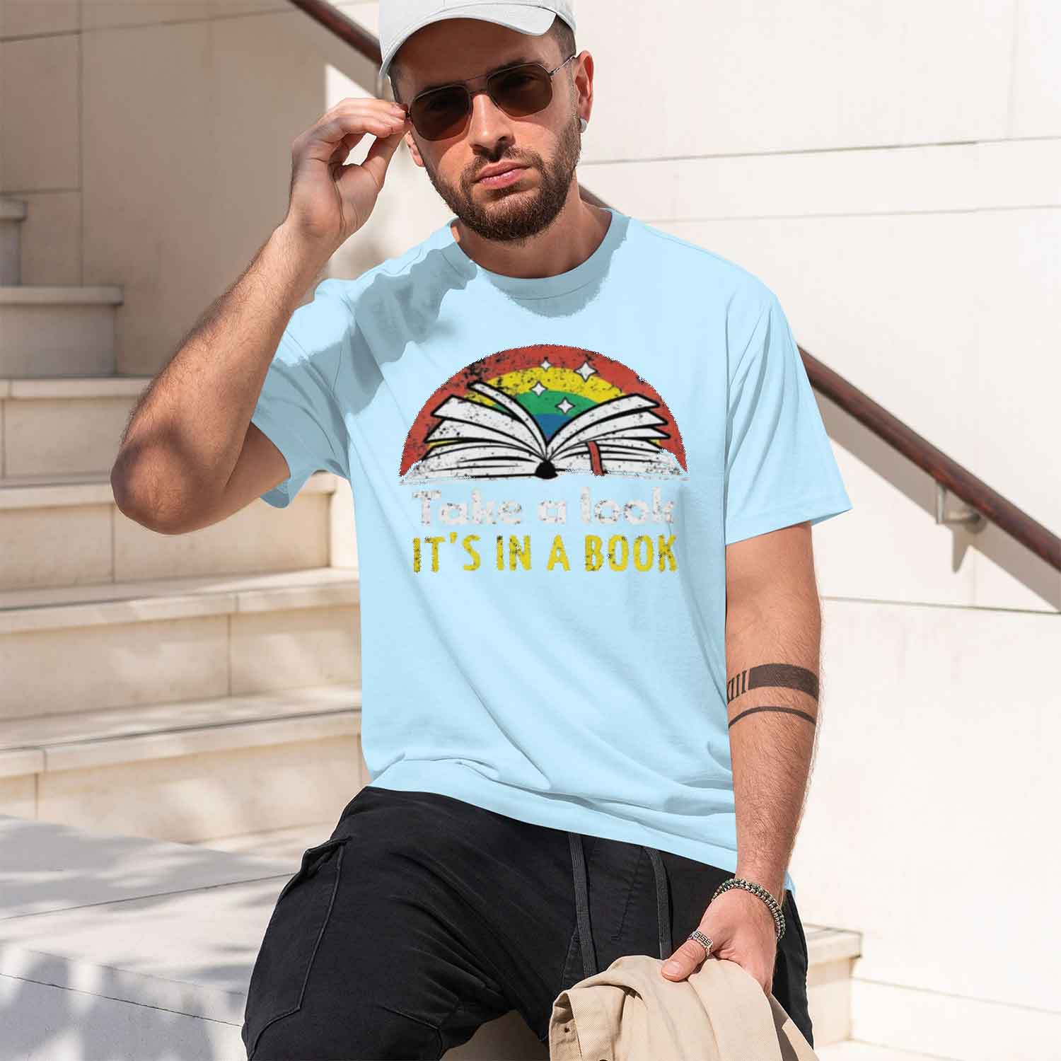 Camiseta Book Grh Retro para L - Street Fashion China Models reseña y precio