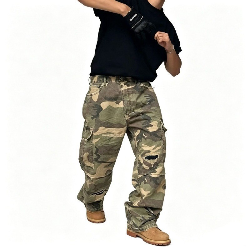 Pantalones Casuales de Alta Ca - Street Fashion Art reseña y precio