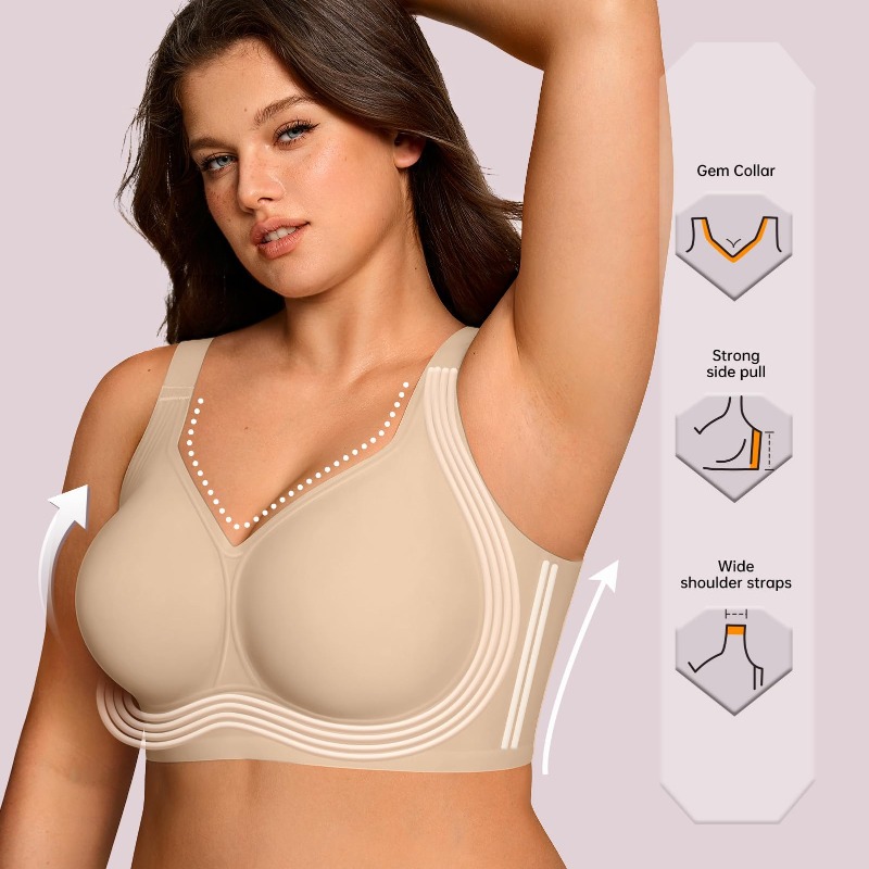 Sujetador inalámbrico de gelat - Street Fashion Female reseña y precio