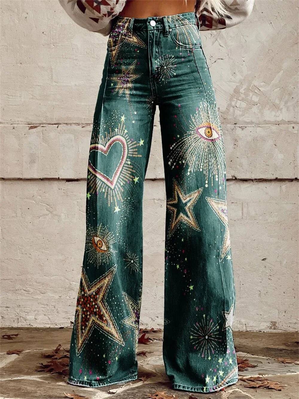 Pantalones Vaqueros Anchos de  - Street Fashion Taiwan reseña y precio