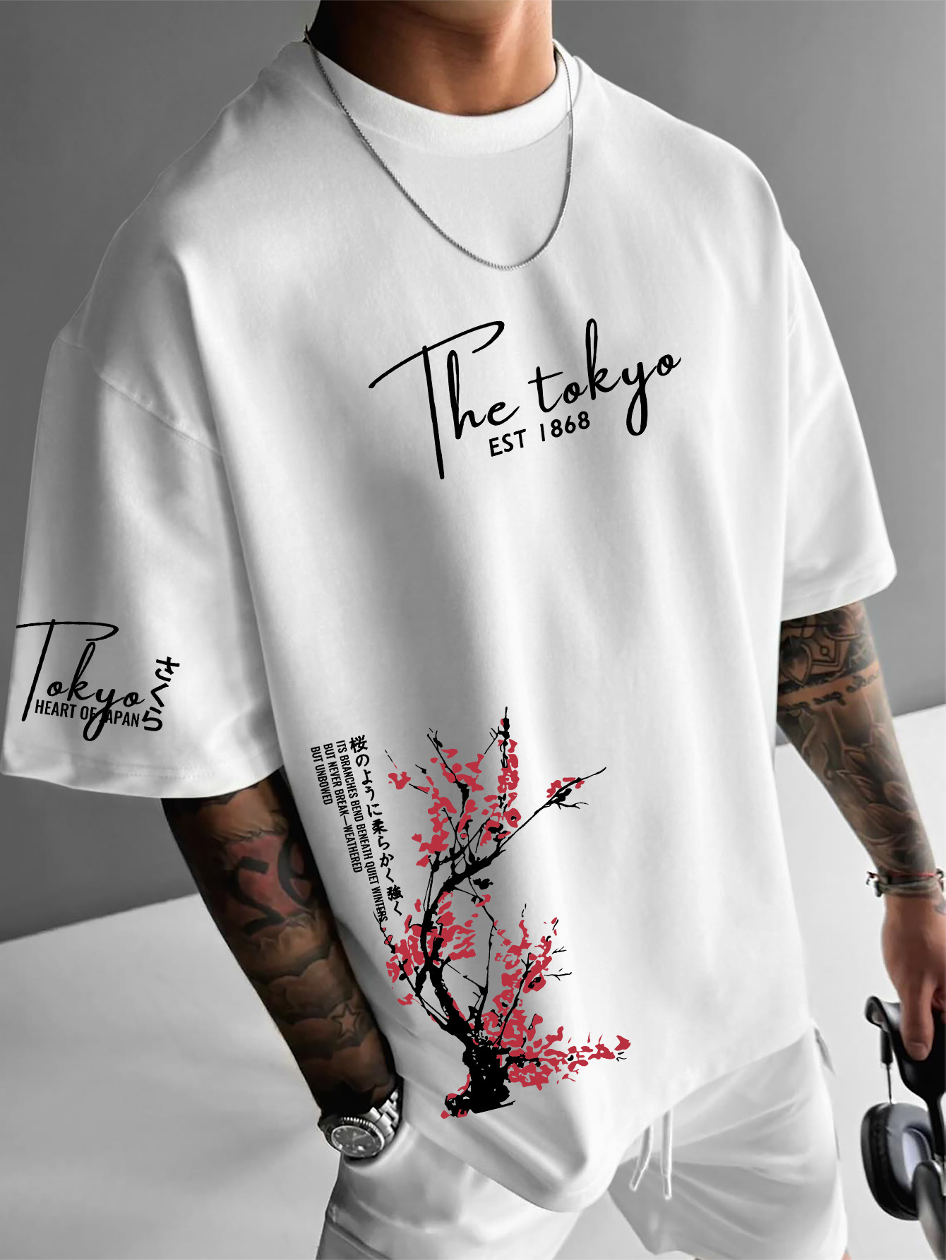 Tokyo EST 1868 Camiseta de Man - Street Fashion Shibuya reseña y precio