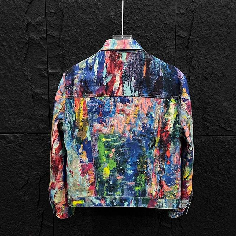 Chaqueta de Mezclilla para Hom - Street Fashion Jacket Men reseña y precio
