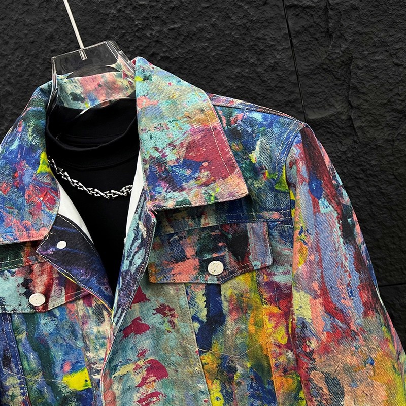 Chaqueta de Mezclilla para Hom - Street Fashion Jacket Men reseña y precio